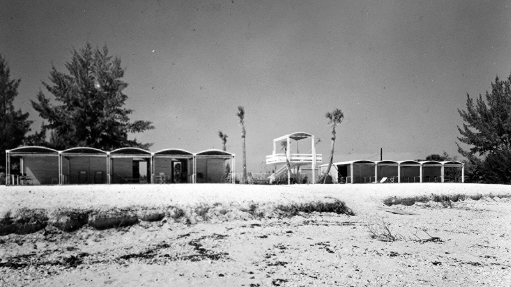 Paul Rudolph’s Sanderling Beach Club Cabanas in Sarasota Destroyed by Hurricane Helene